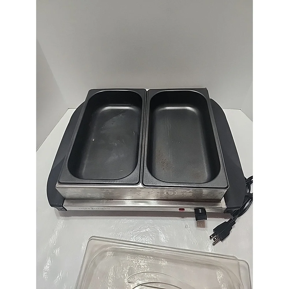 Cook's‎ Essential Non Stick Buffet Server 2 Trays 13 X 7